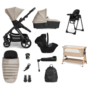 Silver Cross Travel Systems Silver Cross Tide Ultimate Baby Bundle - Stone