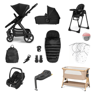 Silver Cross Travel Systems Silver Cross Tide Ultimate (Cabriofix i-Size) Baby Bundle - Space