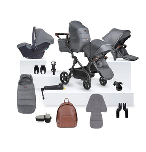 Silver Cross Travel Systems Silver Cross Wave 3 Pushchair Ultimate Bundle - Lunar