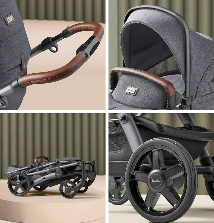 Silver Cross Travel Systems Silver Cross Wave 3 Pushchair Ultimate Bundle - Lunar