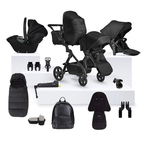 Silver Cross Travel Systems Silver Cross Wave 3 Pushchair Ultimate Bundle - Onyx