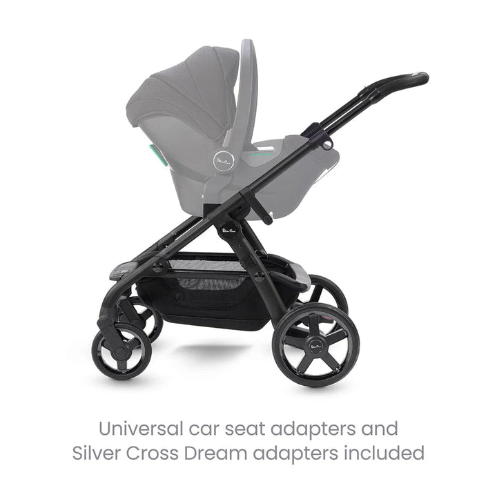 Silver Cross Travel Systems Silver Cross Wave 3 Pushchair Ultimate Bundle - Onyx