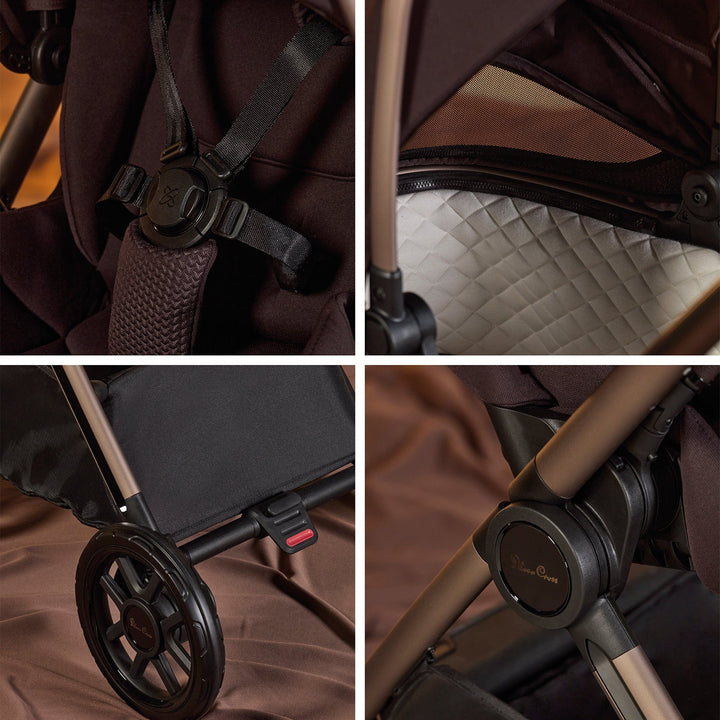 Silver Cross Wheels Silver Cross Reef 2 Special Edition Pushchair - Ganache