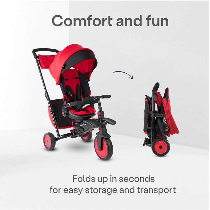 SmarTrike compact strollers SmarTrike Folding Trike / Stroller STR7 - Red