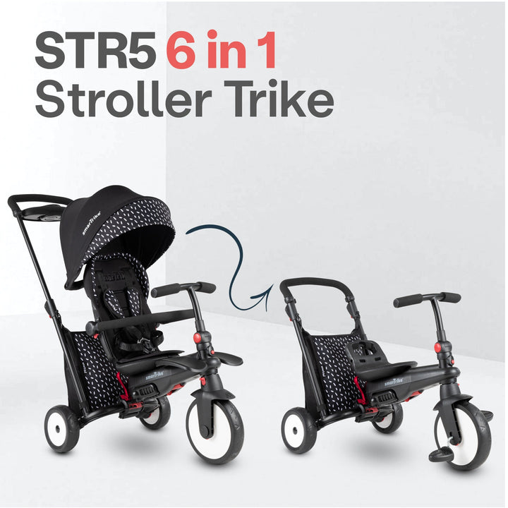 SmarTrike compact strollers SmarTrike Trike / Stroller STR5 - Black & White