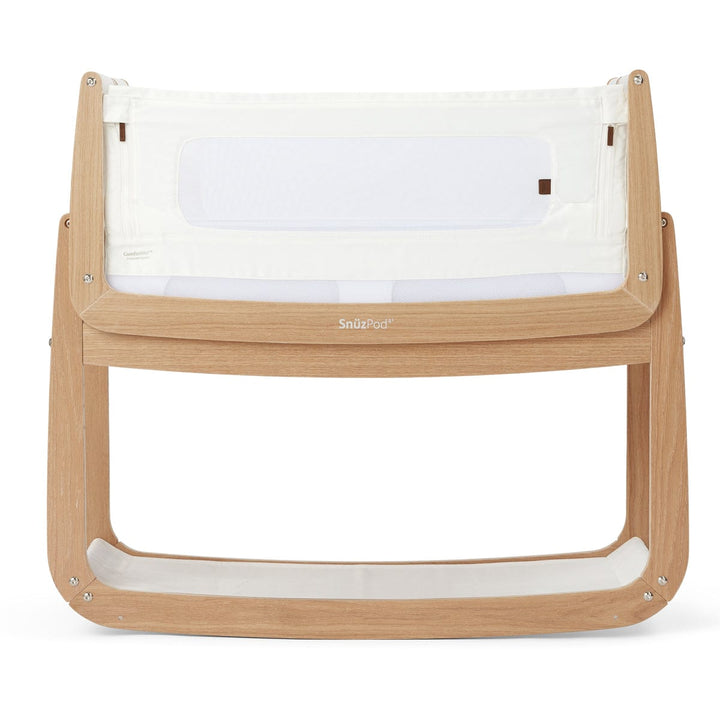 Snuz Bedside Crib SnuzPod 4 Starter Bundle - The Natural Edit, Oak