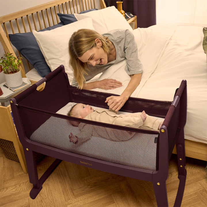 Snuz Bedside Crib SnuzPod Studio Bedside Crib - Red