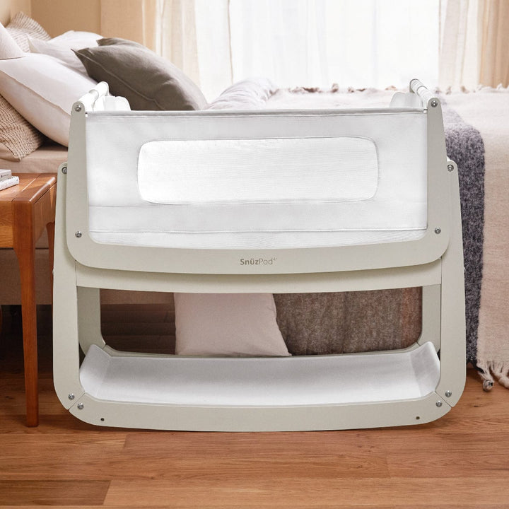 Snuz Bedside Cribs SnuzPod 4 Bedside Crib - Barley