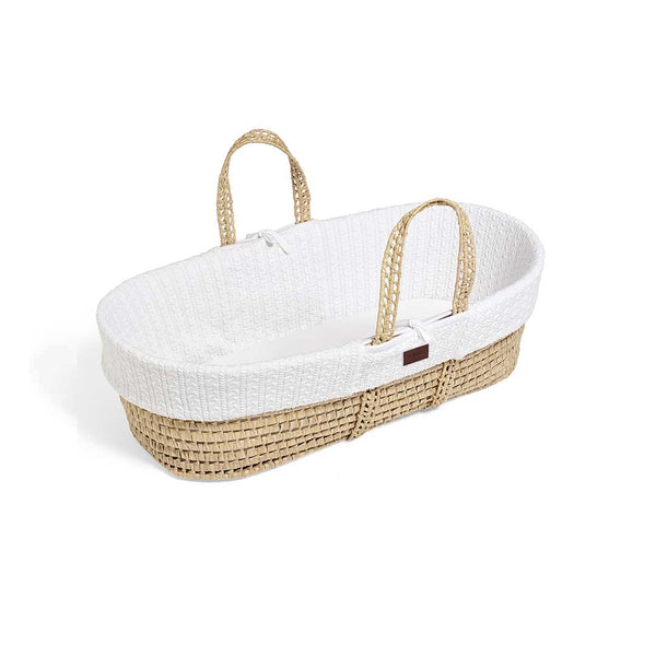 The Little Green Sheep Moses Basket Stands The Little Green Sheep - Moses Basket and Mattress - White