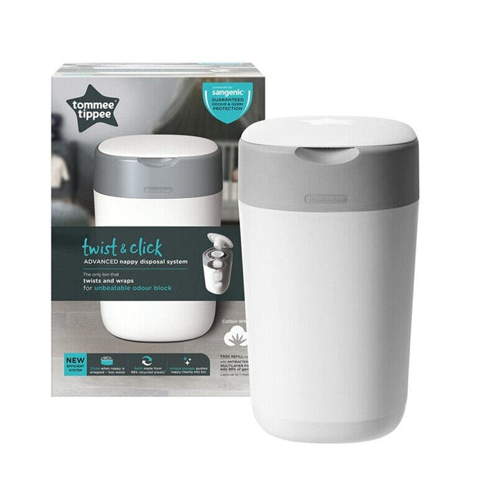 Tommee Tippee Breast Pumps Tommee Tippee Twist & Click Nappy Disposal Tub
