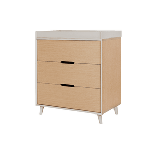 Tutti Bambini Changing Units Tutti Bambini Fika Chest Changer - Light Oak/White Sand