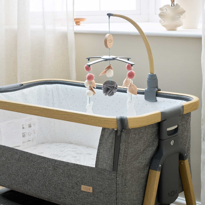 Tutti Bambini Cot Mobiles Tutti Bambini CoZee 2 in 1 Crib/Cot Mobile - Oak/Cocoon
