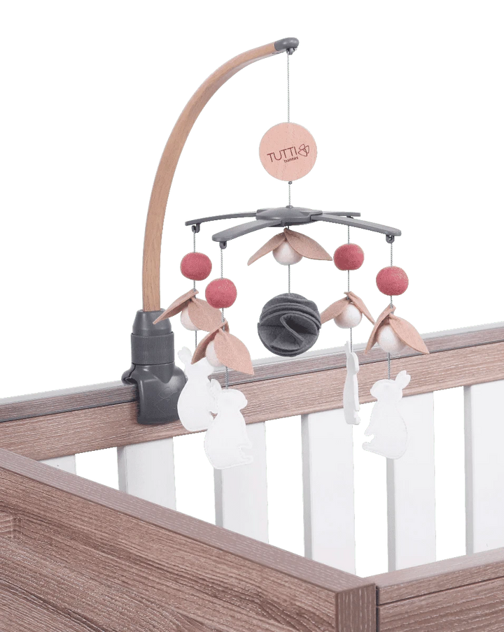 Tutti Bambini Cot Mobiles Tutti Bambini CoZee 2 in 1 Crib/Cot Mobile - Oak/Cocoon