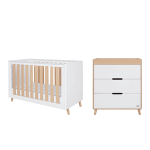 Tutti Bambini Furniture Sets Tutti Bambini Fika Mini 2pc Room Set - White/Light Oak