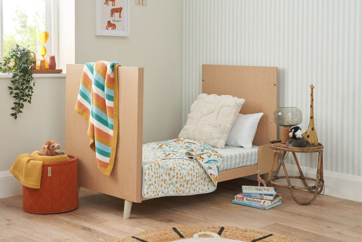 Tutti Bambini Furniture Sets Tutti Bambini Fika Mini 3pc Room Set - Light Oak/White Sand
