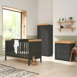 Tutti Bambini Furniture Sets Tutti Bambini Rio 3 Piece Room Set - Honey Oak & Slate Grey