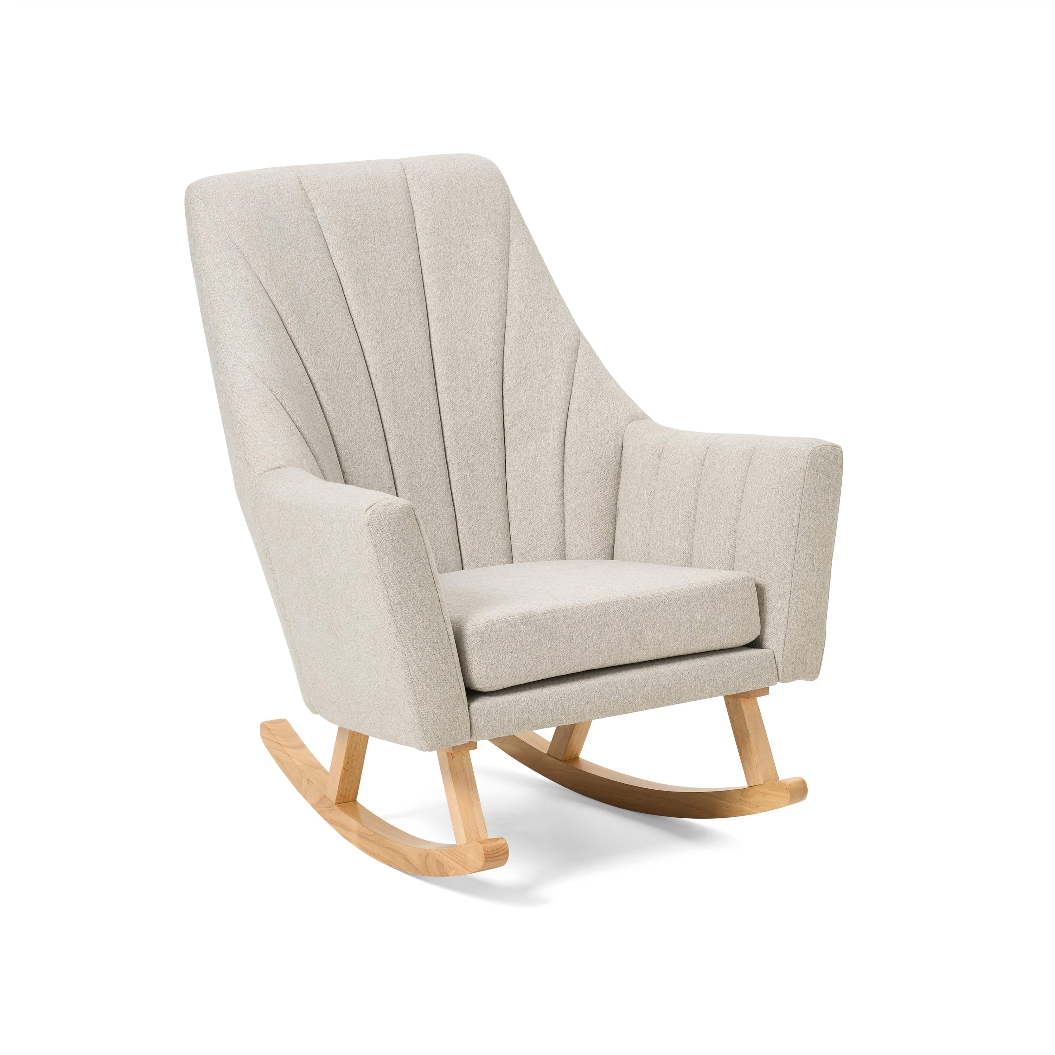 Tutti Bambini Jonah Rocking Chair & Foot Stool Set – Pebble (Plus free ...