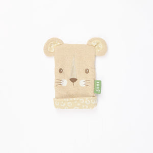 Tutti Bambini Nursing & Feeding Tutti Bambini Wash Mitt - Luca Leopard