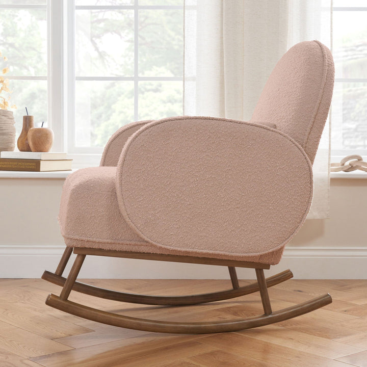 Tutti Bambini Rocking Chair Tutti Bambini Micah Rocking Chair & Footstool - Boucle Blush