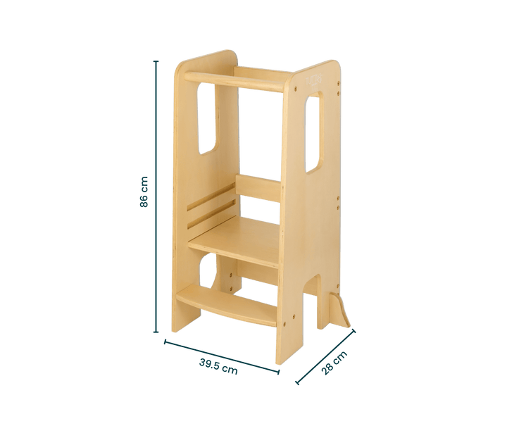 Tutti Bambini Toys Tutti Bambini Helping Hands Montessori Toddler Learning Tower - Natural