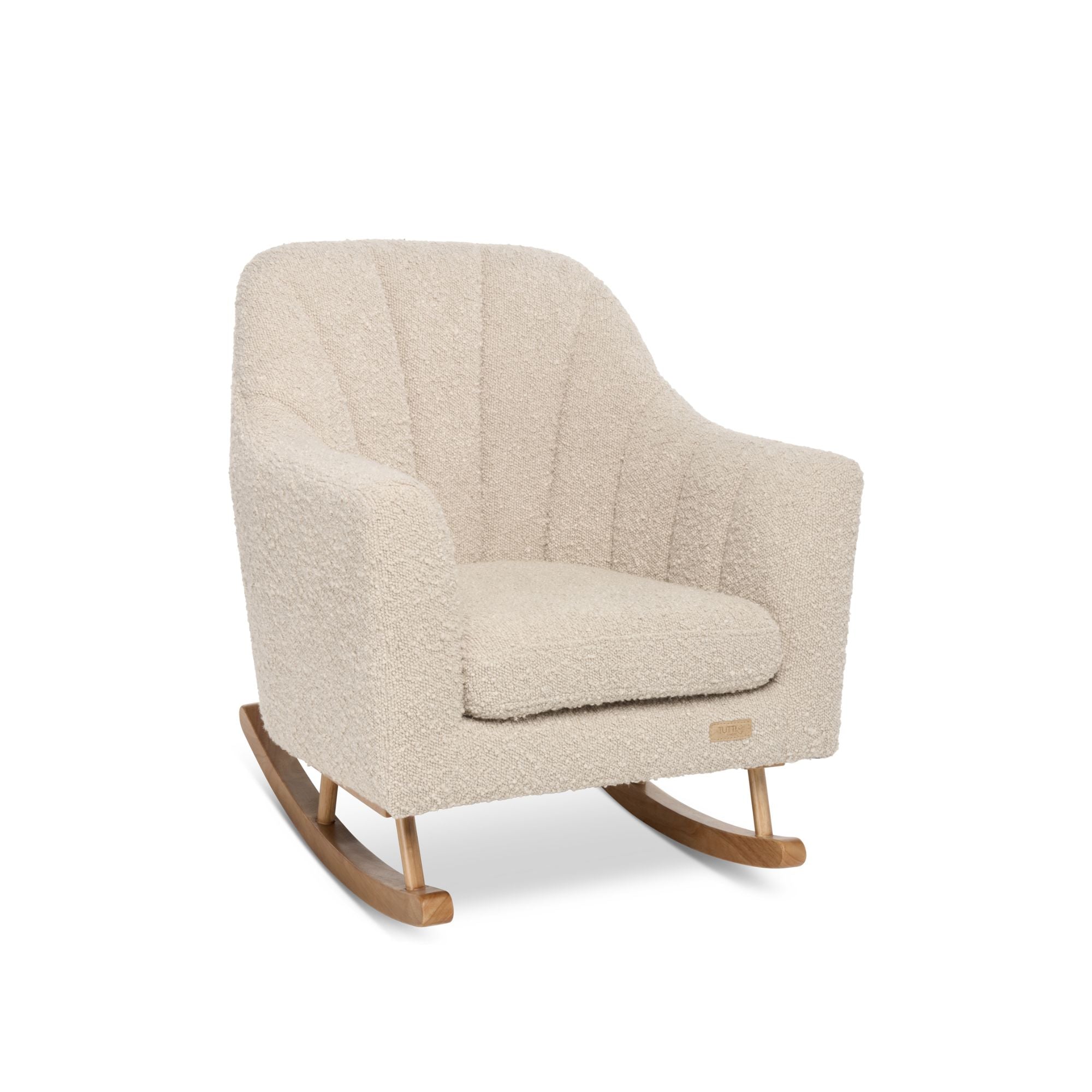 Tutti Bambini Jonah Mini Me Children's Rocking Chair - Boucle Mushroom ...