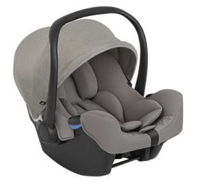 UK Baby Centre Graco Near2me DLX TRIO With Raincover & Snuglite i-Size R129 Infant Car Seat - Ash