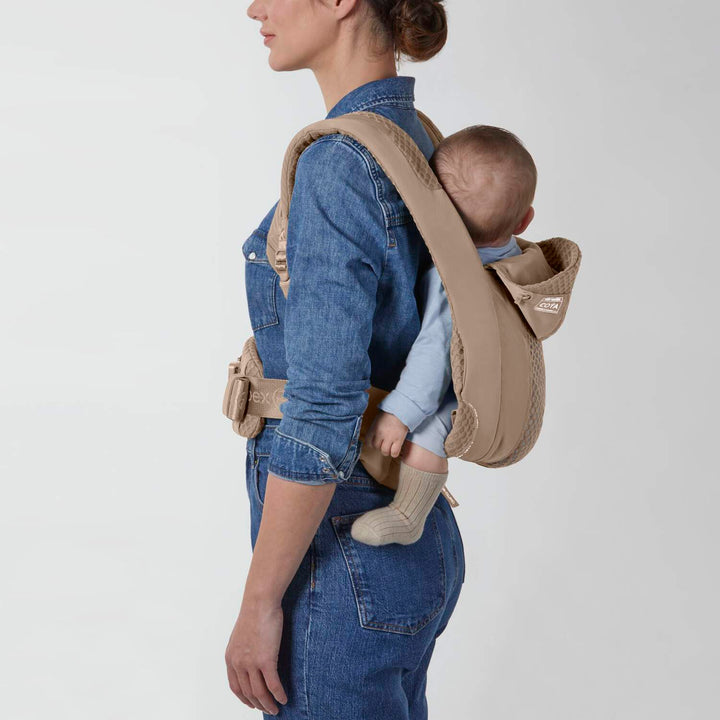 UK Baby Centre Home Equipment Cybex COYA Baby Carrier - Cozy Beige