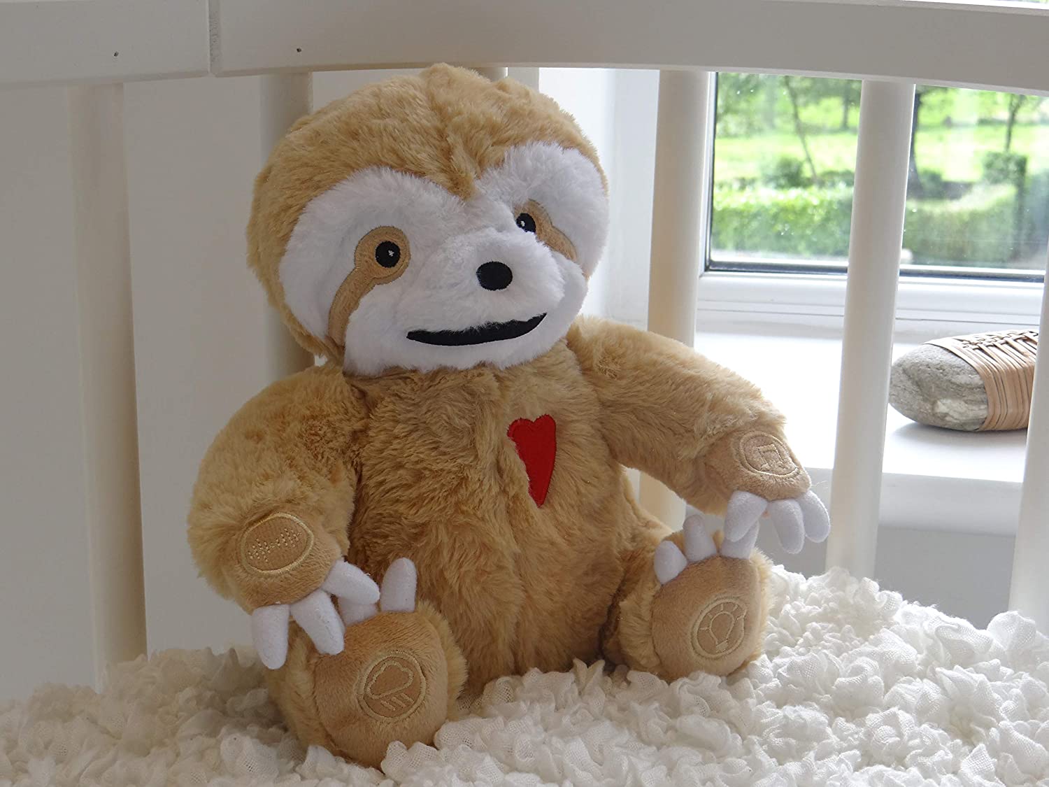 Baby Sleep Aid Sloth Toy with Cry Sensor, Sounds & Night Light | UK ...
