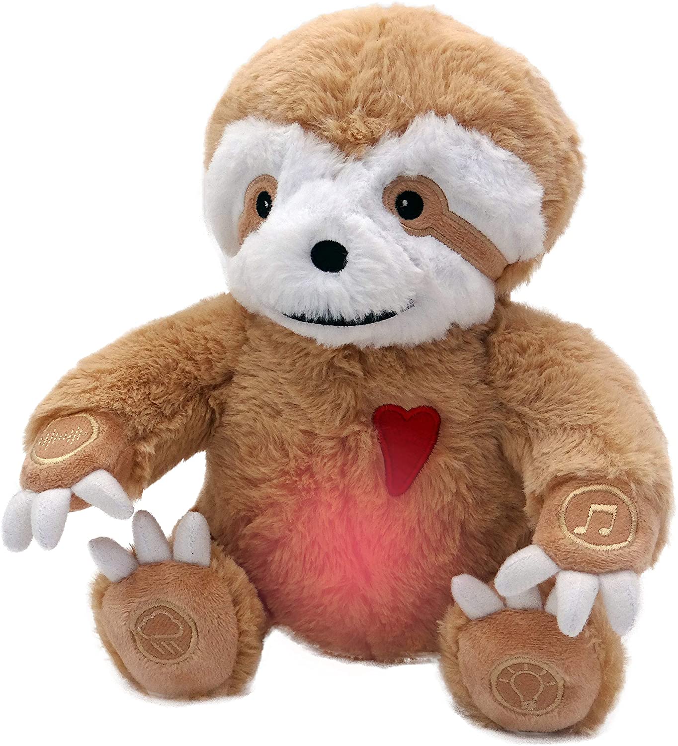 Baby Sleep Aid Sloth Toy with Cry Sensor, Sounds & Night Light | UK ...
