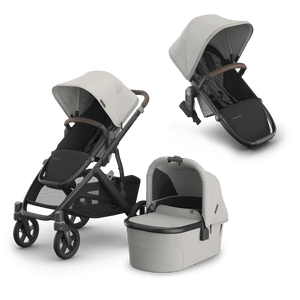 UPPAbaby double pushchairs UPPAbaby Vista V3 Double Pushchair - Savannah