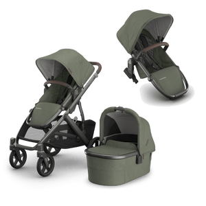 UPPAbaby Prams & Pushchairs UPPAbaby Vista V3 Double Pushchair - Evelyn