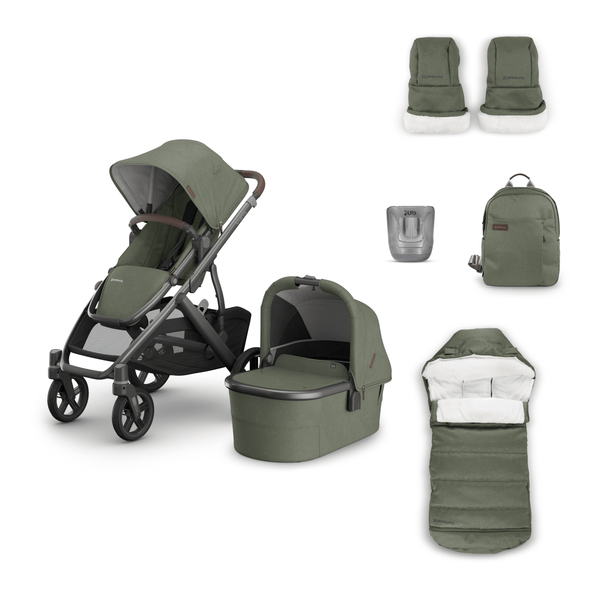 UPPAbaby Prams & Pushchairs UPPAbaby Vista V3 Pram with Accessories - Evelyn