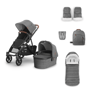 UPPAbaby Prams & Pushchairs UPPAbaby Vista V3 Pram with Accessories - Greyson