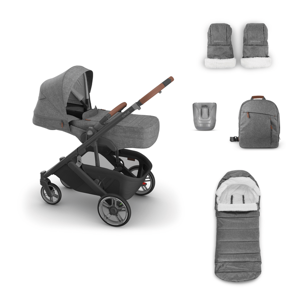 UPPAbaby Pushchairs UPPAbaby CRUZ V3 Stroller with Accessories - Greyson