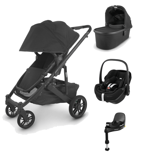 UPPAbaby Travel Systems UPPAbaby Cruz V2 with Pebble 360 PRO Car Seat and Base - Jake