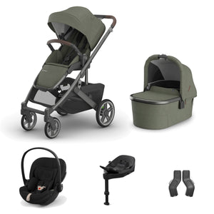 UPPAbaby Travel Systems UPPAbaby CRUZ V3 (Cloud S) Travel System - Evelyn