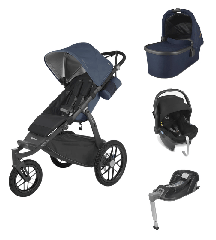 UPPAbaby Travel Systems UPPAbaby Ridge All-Terrain with Mesa Car Seat and Base - Reggie/Noa