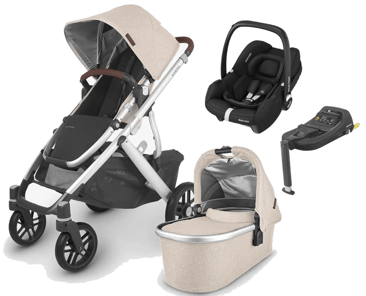 UPPAbaby Travel Systems UPPAbaby Vista V2 with Cabriofix i-Size Car Seat and Base - Declan