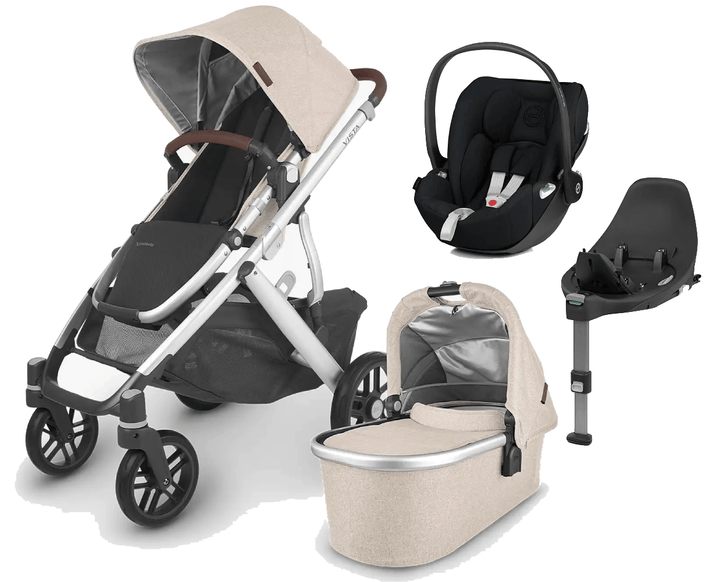 UPPAbaby Travel Systems UPPAbaby Vista V2 with Cloud T Car Seat and Base - Declan