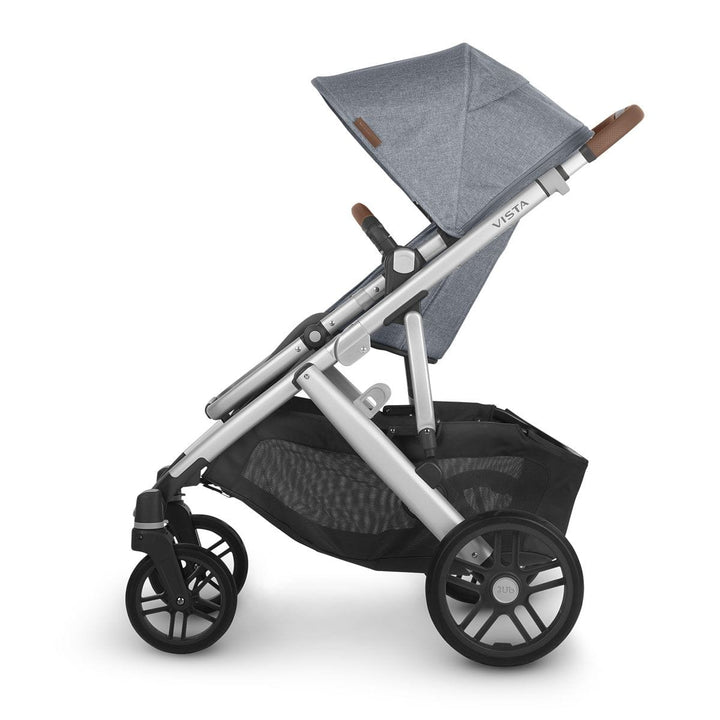 UPPAbaby Travel Systems UPPAbaby Vista V2 with Cloud T Car Seat and Base - Gregory/Deep Black