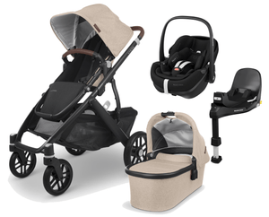 UPPAbaby Travel Systems UPPAbaby Vista V2 with Pebble 360 PRO Car Seat and Base - Liam