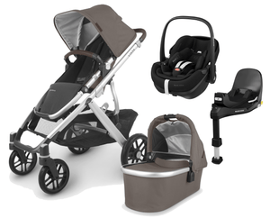 UPPAbaby Travel Systems UPPAbaby Vista V2 with Pebble 360 PRO Car Seat and Base - Theo