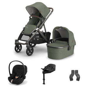 UPPAbaby Travel Systems UPPAbaby Vista V3 (Cloud S) Travel System - Evelyn