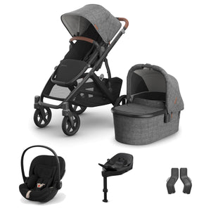 UPPAbaby Travel Systems UPPAbaby Vista V3 (Cloud S) Travel System - Greyson