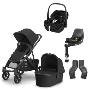 UPPAbaby Travel Systems UPPAbaby Vista V3 Pushchair (Pebble 360 PRO2, NON-Slide) Travel System - Jake