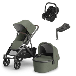 UPPAbaby Travel Systems UPPAbaby Vista V3 Pushchair with Cabriofix & Base - Evelyn