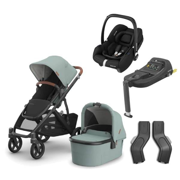 UPPAbaby Travel Systems UPPAbaby Vista V3 Pushchair with Cabriofix & Base - Kenzi