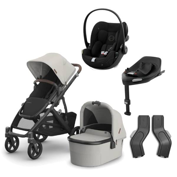 UPPAbaby Travel Systems UPPAbaby Vista V3 Pushchair with Cloud G & Base - Savannah