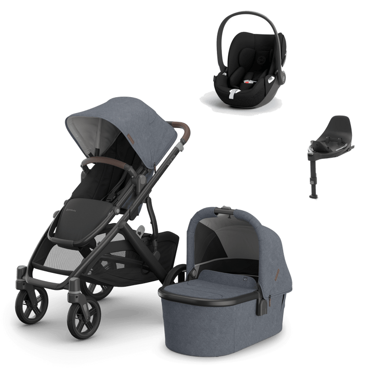 UPPAbaby Travel Systems UPPAbaby Vista V3 Pushchair with Cloud T & Base - Julian