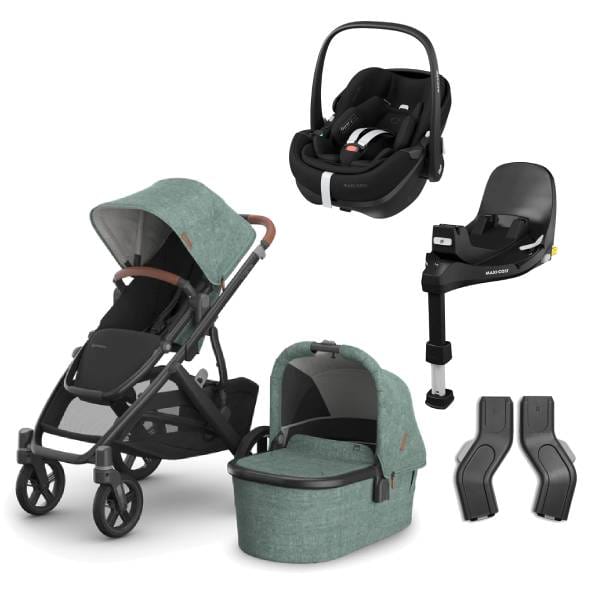 UPPAbaby Travel Systems UPPAbaby Vista V3 Pushchair with Pebble 360 PRO & Base - Gwen